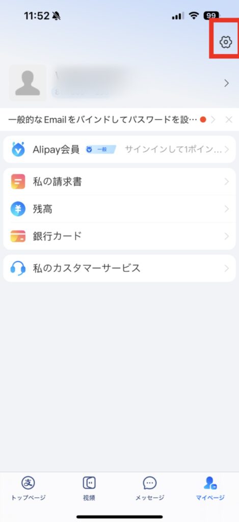Aripay設定